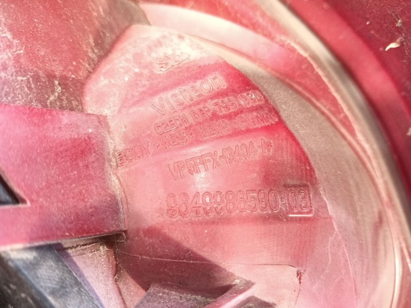 Recambio de piloto trasero derecho para peugeot 207/207+ (wa_, wc_) 1.4 16v referencia OEM IAM 6351Y7  