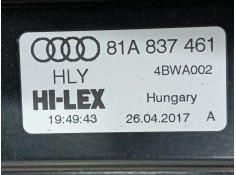Recambio de elevalunas delantero izquierdo para audi q2 (gab, gag) 1.6 tdi referencia OEM IAM 81A837461   2
