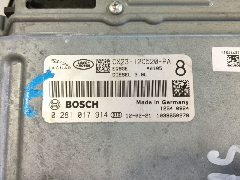 Recambio de centralita motor uce para land rover range rover sport i (l320) 3.0 d 4x4 referencia OEM IAM   