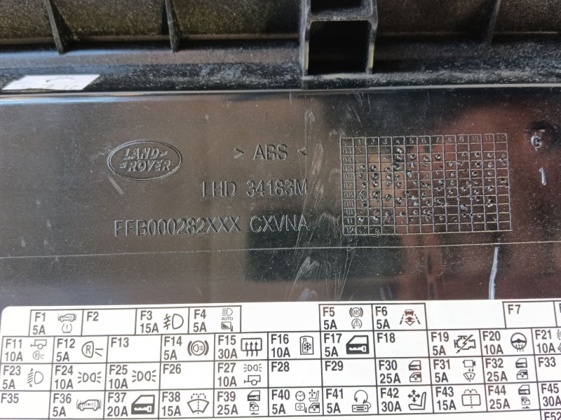 Recambio de guantera para land rover range rover sport i (l320) 3.0 d 4x4 referencia OEM IAM LR016741  