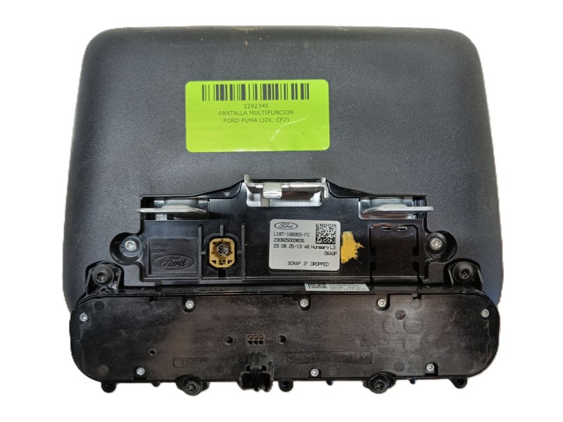 Recambio de pantalla multifuncion para ford puma (j2k, cf7) 1.0 ecoboost referencia OEM IAM   
