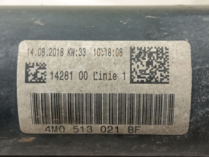 Recambio de amortiguador trasero izquierdo para audi q8 (4mn, 4mt) 50 tdi mild hybrid quattro referencia OEM IAM   