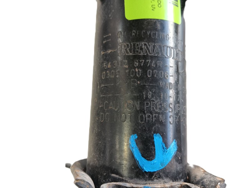Recambio de amortiguador delantero izquierdo para renault master iii caja/chasis (ev, hv, uv) 2.3 dci 130 rwd (hv01, hv10, hv11,