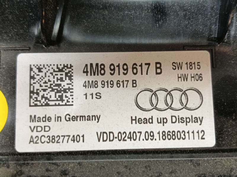 Recambio de modulo electronico para audi q8 (4mn, 4mt) 50 tdi mild hybrid quattro referencia OEM IAM 4M8919617B  