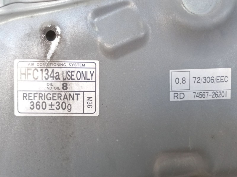 Recambio de capot delantero para toyota yaris (_p9_) 1.4 d-4d (nlp90_) referencia OEM IAM 533010D080  