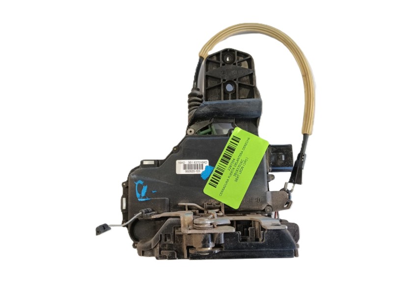 Recambio de cerradura puerta delantera derecha para seat leon (1m1) 1.6 16 v referencia OEM IAM 3B1837016C  