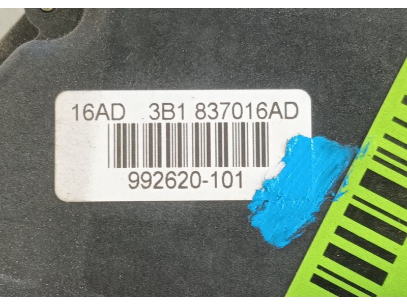 Recambio de cerradura puerta delantera derecha para seat leon (1m1) 1.6 16 v referencia OEM IAM 3B1837016C  