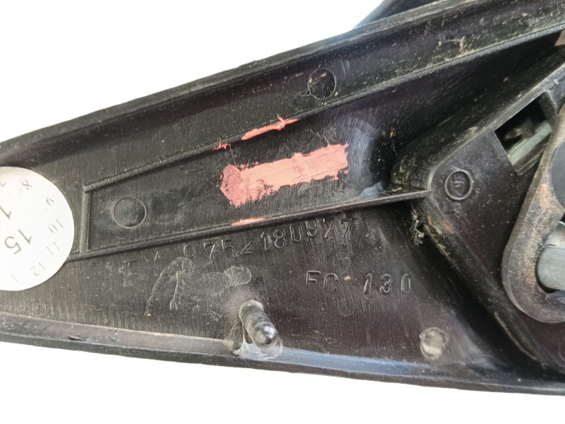 Recambio de espejo retrovisor derecho para peugeot 205 ii (20a/c) 1.2 referencia OEM IAM 814958 9752180977 