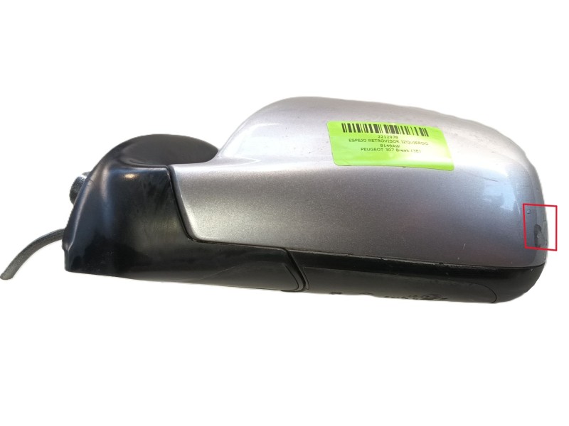 Recambio de espejo retrovisor izquierdo para peugeot 307 break (3e) 2.0 hdi 110 referencia OEM IAM 8149AW 96347726XT 
