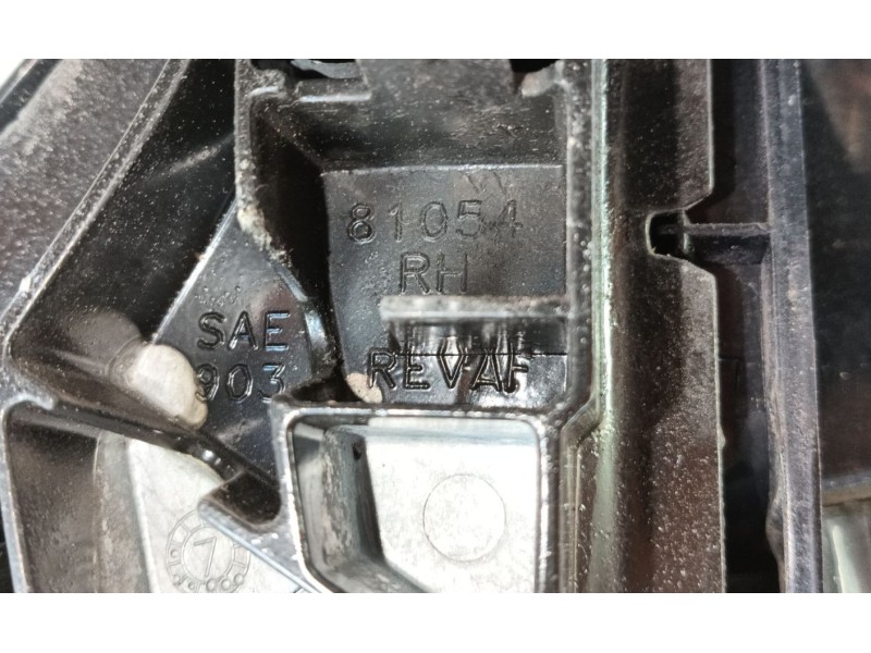 Recambio de espejo retrovisor derecho para chrysler sebring (js) 2.0 crd referencia OEM IAM 1AL061A4AD 81054 