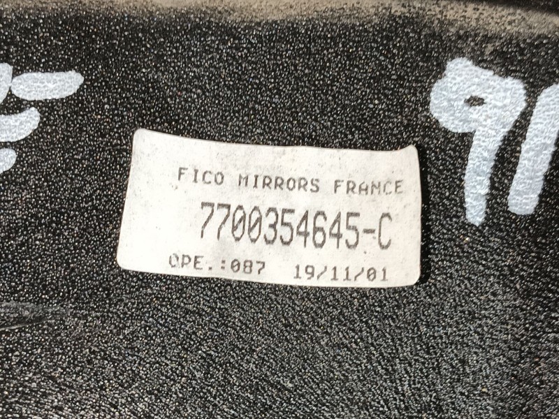 Recambio de espejo retrovisor derecho para renault scénic i monospace (ja0/1_, fa0_) 1.9 dci rx4 referencia OEM IAM 7700354645 7