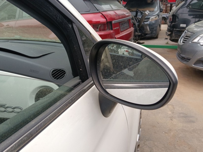 Recambio de espejo retrovisor derecho para fiat 500 (312_) 1.2 (312axa1a) referencia OEM IAM 0000735655731  
