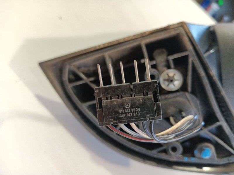 Recambio de espejo retrovisor izquierdo para mercedes-benz clase a (w168) a 160 (168.033, 168.133) referencia OEM IAM   