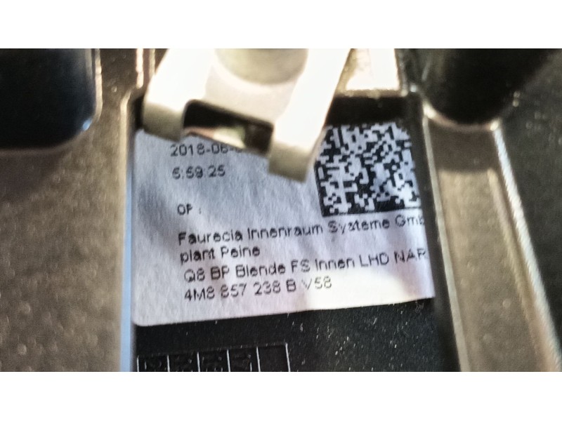 Recambio de aireador central para audi q8 (4mn, 4mt) 50 tdi mild hybrid quattro referencia OEM IAM   