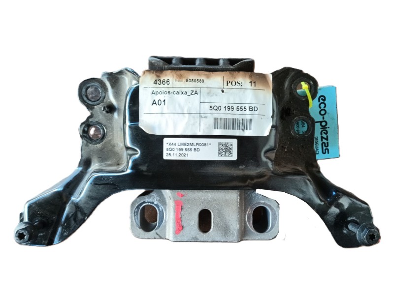 Recambio de soporte motor delantero izquierdo para volkswagen t-roc (a11, d11) 1.0 tsi referencia OEM IAM 5Q0199555BD 5Q0199555B