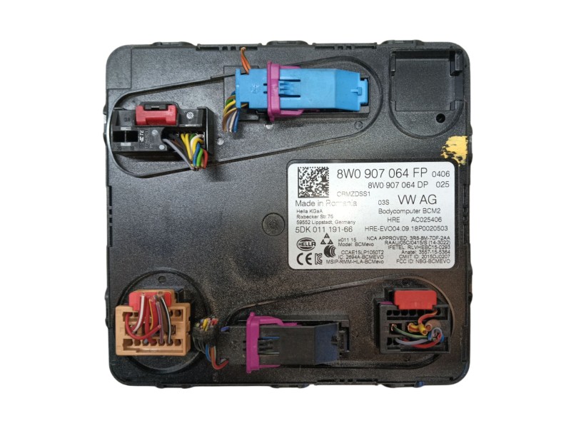 Recambio de modulo electronico para audi q8 (4mn, 4mt) 50 tdi mild hybrid quattro referencia OEM IAM 8W0907064GH 5DK01119166 