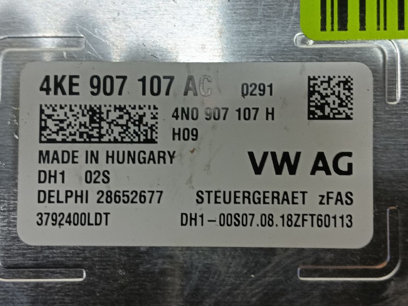 Recambio de modulo electronico para audi q8 (4mn, 4mt) 50 tdi mild hybrid quattro referencia OEM IAM   