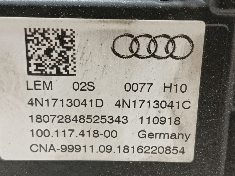 Recambio de pomo palanca cambio para audi q8 (4mn, 4mt) 50 tdi mild hybrid quattro referencia OEM IAM   