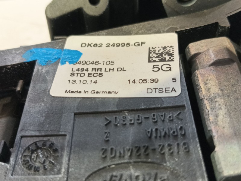 Recambio de cerradura puerta trasera izquierda para land rover range rover sport ii (l494) 4.4 sdv8 4x4 referencia OEM IAM LR078