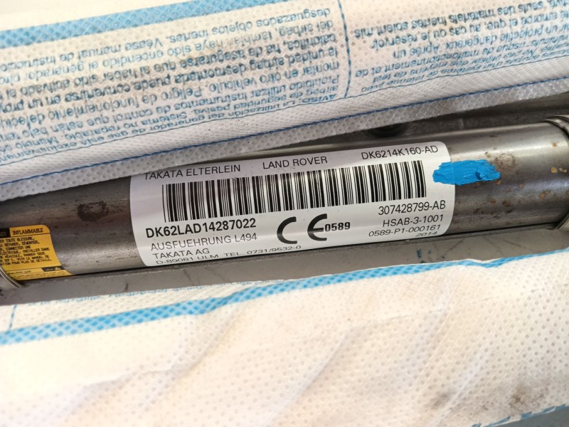Recambio de airbag cortina delantero izquierdo para land rover range rover sport ii (l494) 4.4 sdv8 4x4 referencia OEM IAM   