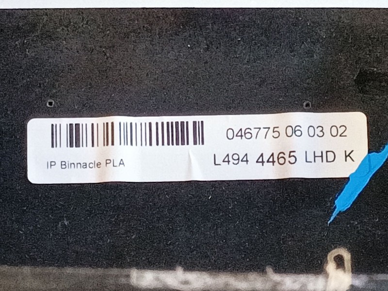 Recambio de salpicadero para land rover range rover sport ii (l494) 4.4 sdv8 4x4 referencia OEM IAM LR088426  