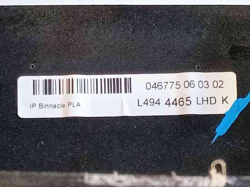 Recambio de salpicadero para land rover range rover sport ii (l494) 4.4 sdv8 4x4 referencia OEM IAM LR088426  