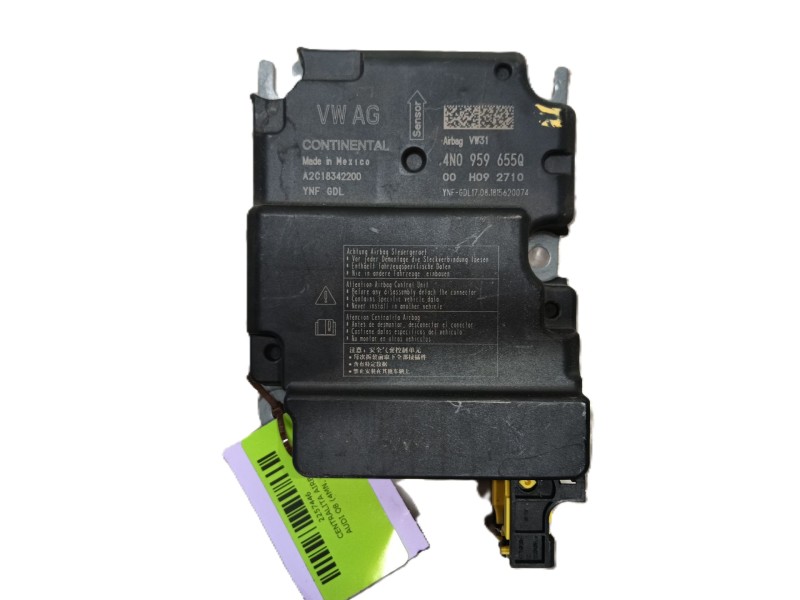 Recambio de centralita airbag para audi q8 (4mn, 4mt) 50 tdi mild hybrid quattro referencia OEM IAM 4N0959655Q A2C18342200 
