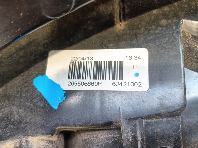 Recambio de piloto trasero derecho para dacia sandero (bs_) 1.2 16v referencia OEM IAM 265506669R  