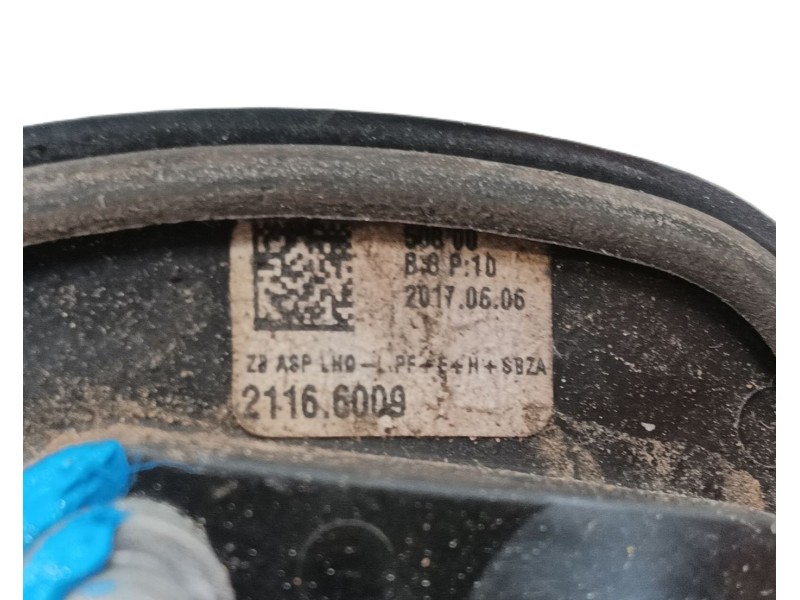 Recambio de espejo retrovisor izquierdo para opel astra k (b16) 1.4 turbo (68) referencia OEM IAM   