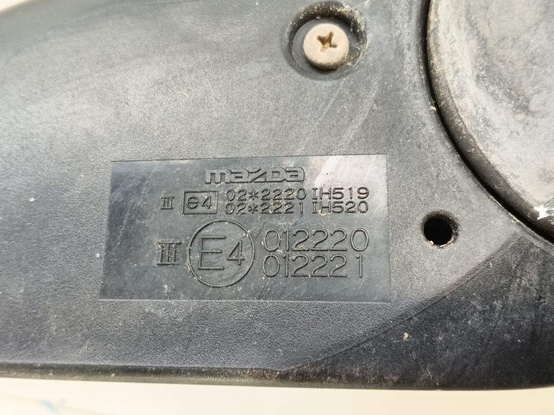 Recambio de espejo retrovisor derecho para mazda 6 sedán (gg) 2.0 di (gg14) referencia OEM IAM   