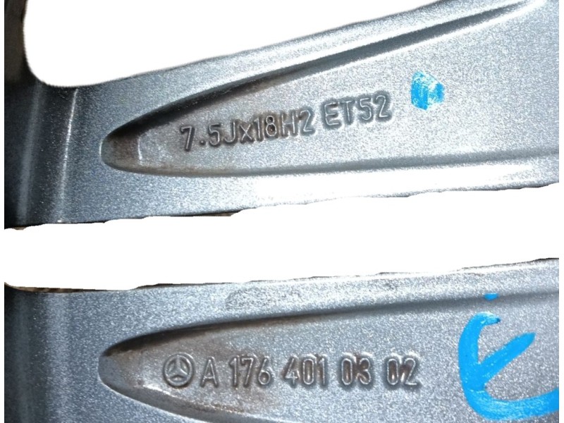 Recambio de llanta para mercedes-benz cla coupé (c117) cla 220 cdi / d (117.303) referencia OEM IAM   