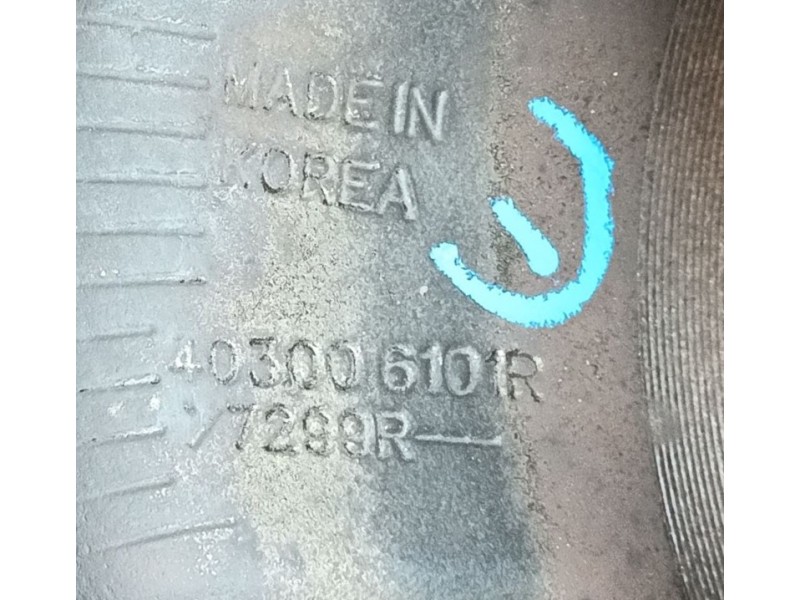 Recambio de llanta para dacia duster (hs_) 1.5 dci referencia OEM IAM   