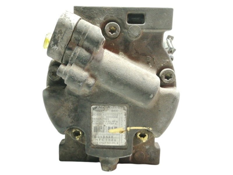 Recambio de compresor aire acondicionado para fiat bravo (182) jtd 105 / 100 sx referencia OEM IAM 507775200 606596430 HFC134A