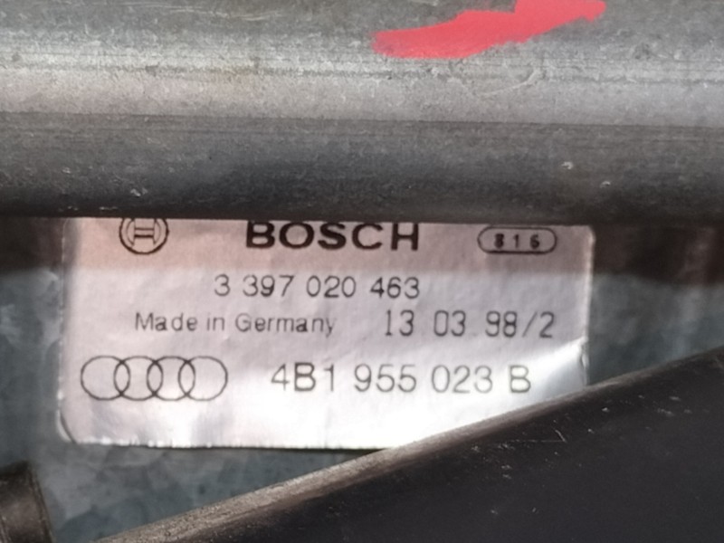 Recambio de motor limpia delantero para audi a6 berlina (4b2) 2.5 v6 24v tdi referencia OEM IAM 4B1955113  