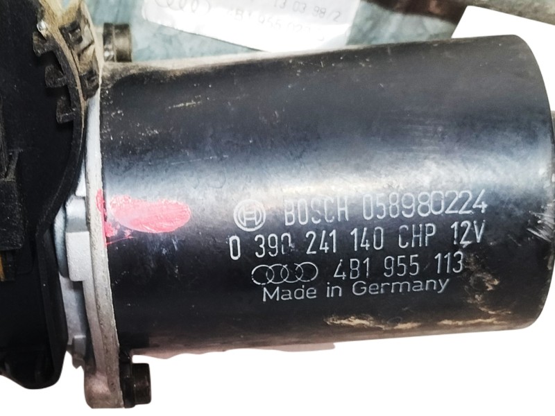 Recambio de motor limpia delantero para audi a6 berlina (4b2) 2.5 v6 24v tdi referencia OEM IAM 4B1955113  