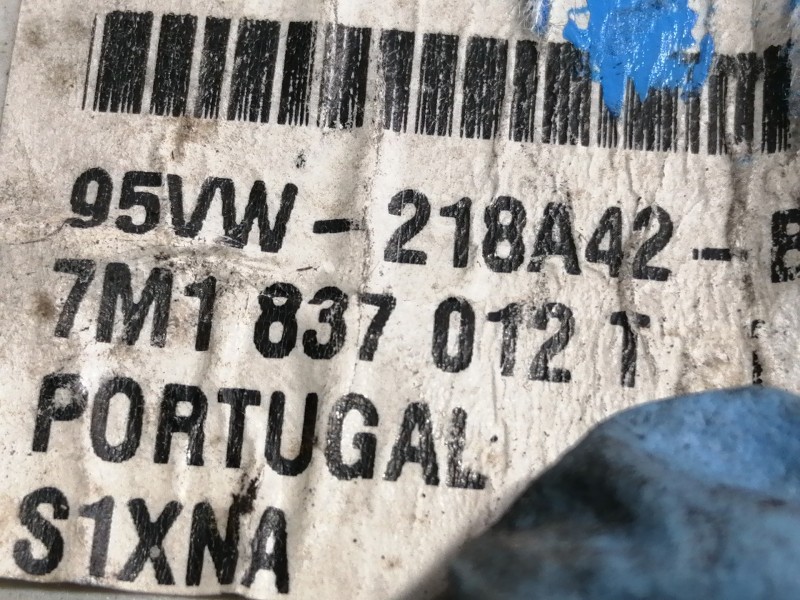 Recambio de cerradura puerta delantera derecha para seat alhambra (7v8) se referencia OEM IAM 7M1837012T 7M1837012 