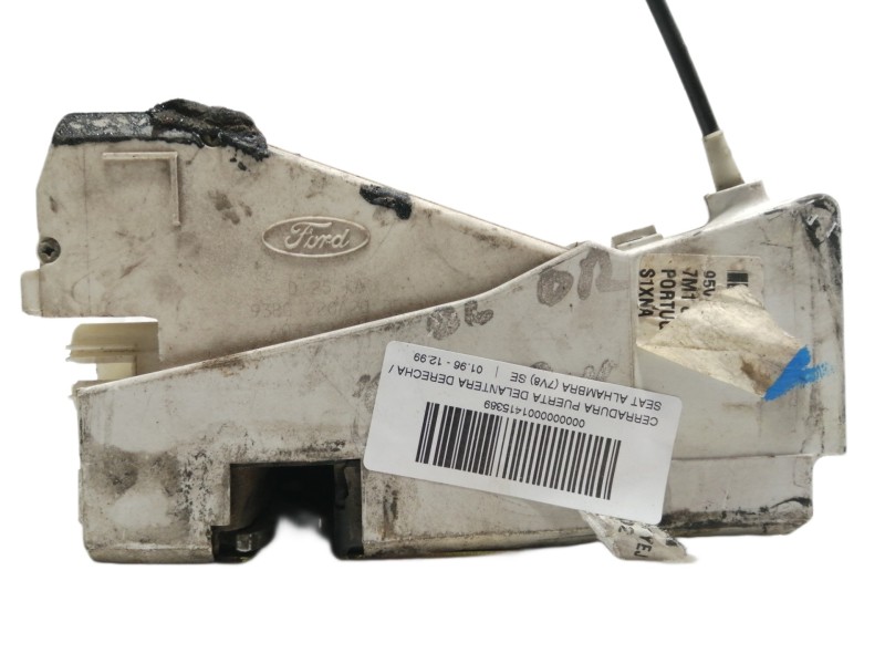 Recambio de cerradura puerta delantera derecha para seat alhambra (7v8) se referencia OEM IAM 7M1837012T 7M1837012 