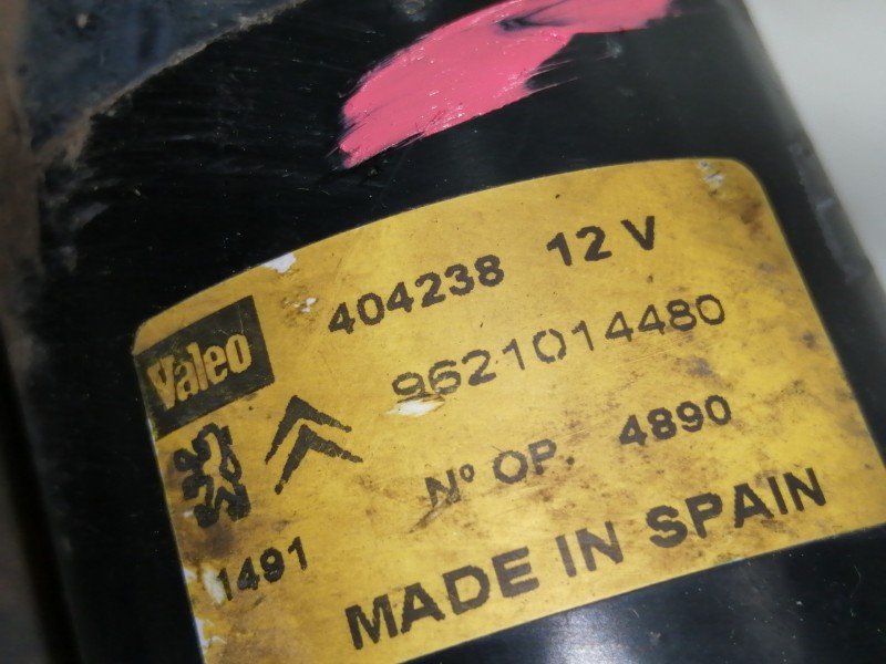 Recambio de motor limpia delantero para peugeot partner (s1) break referencia OEM IAM 9621014480  