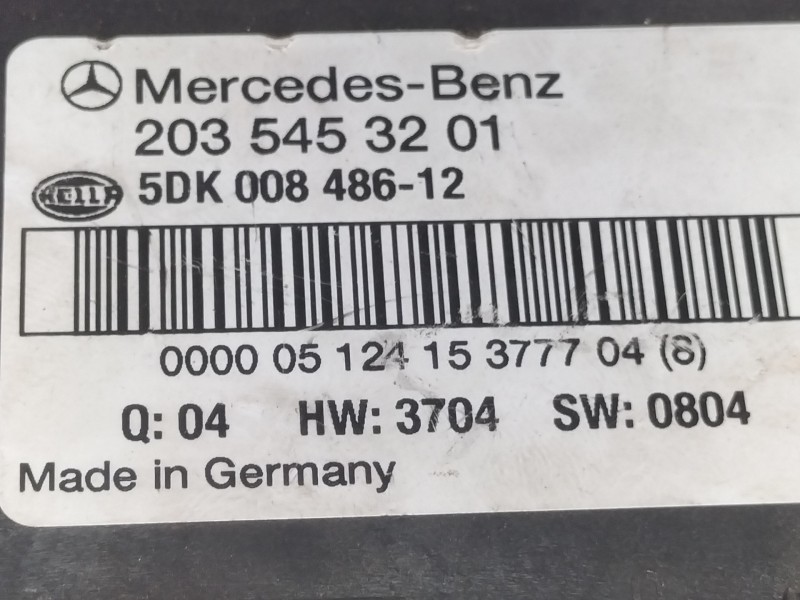 Recambio de caja reles / fusibles para mercedes-benz clase c (w203) berlina 320 (203.064) referencia OEM IAM 2035453201  