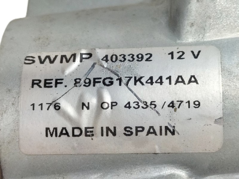 Recambio de motor limpia trasero para ford fiesta berlina (dx) básico referencia OEM IAM 89FG17K441AA  