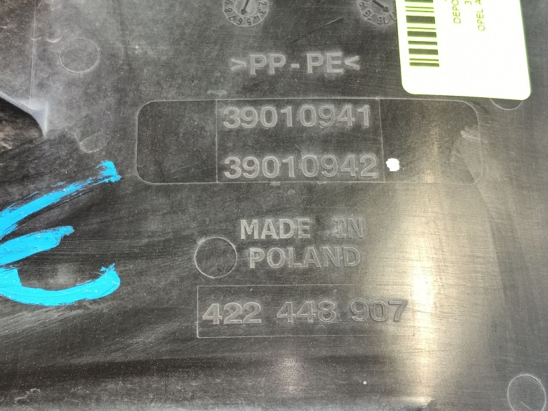 Recambio de deposito limpia para opel astra k (b16) 1.4 turbo (68) referencia OEM IAM 39155356  