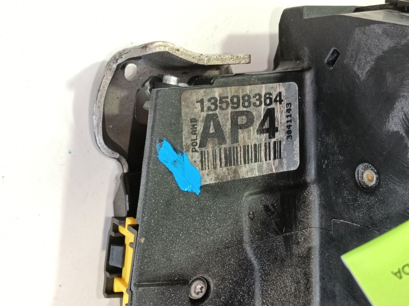 Recambio de cerradura puerta trasera izquierda para opel astra k (b16) 1.4 turbo (68) referencia OEM IAM 13533664  