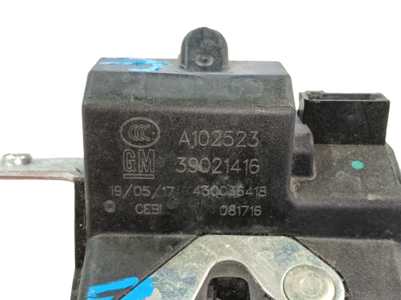 Recambio de cerradura maletero / porton para opel astra k (b16) 1.4 turbo (68) referencia OEM IAM VERE2977 / 39021416  