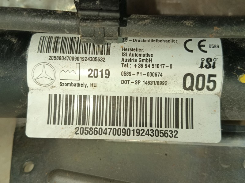 Recambio de centralita airbag para mercedes-benz glc (x253) 200 eq boost 4-matic (253.981) referencia OEM IAM A2138606001  