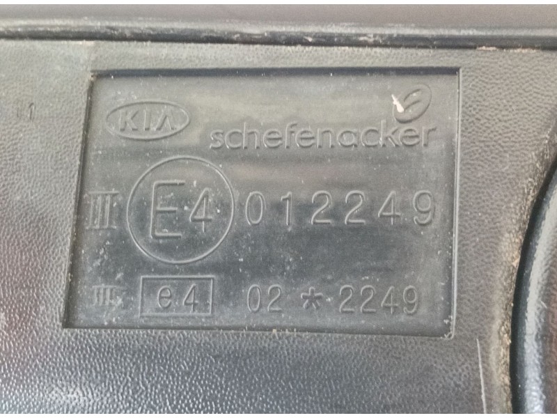 Recambio de retrovisor izquierdo para kia k2500 caja/chasis (sd) 2.5 d referencia OEM IAM   