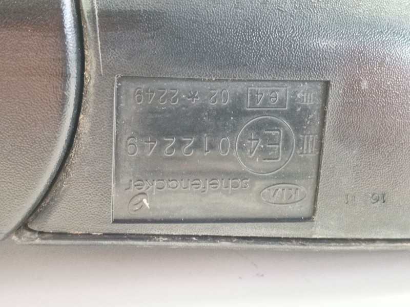 Recambio de retrovisor izquierdo para kia k2500 caja/chasis (sd) 2.5 d referencia OEM IAM   