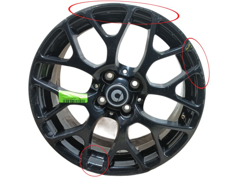 Recambio de llanta para smart fortwo coupé (453) 1.0 (453.342, 453.343) referencia OEM IAM  6.5Jx16 ET40