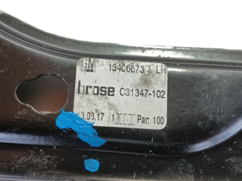 Recambio de elevalunas delantero izquierdo para opel astra k (b16) 1.4 turbo (68) referencia OEM IAM 13406673  