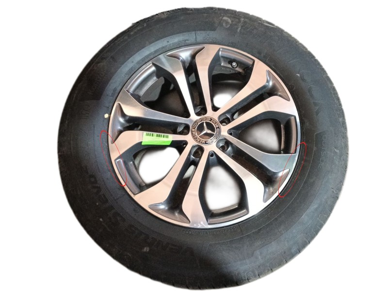 Recambio de juego llantas para mercedes-benz glc (x253) 200 eq boost 4-matic (253.981) referencia OEM IAM A2534010600 7.5Jx17 ET