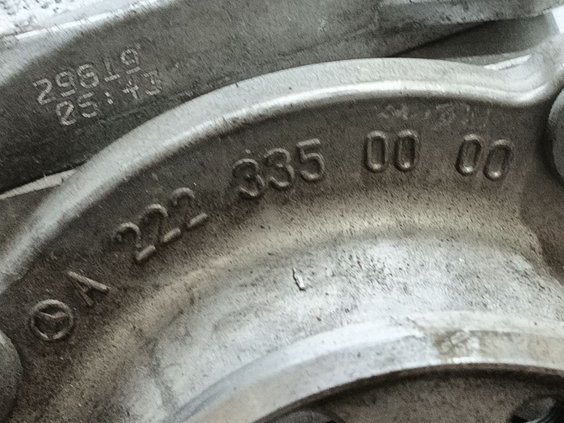 Recambio de diferencial delantero para mercedes-benz glc (x253) 200 eq boost 4-matic (253.981) referencia OEM IAM A2213308301 A2